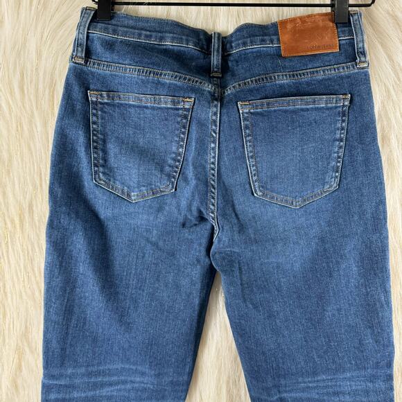 NEW J. Crew Womens Vintage Straight ECO Jeans J9755 Buttonfly Raw Hem Stretch 27 - Picture 5 of 11